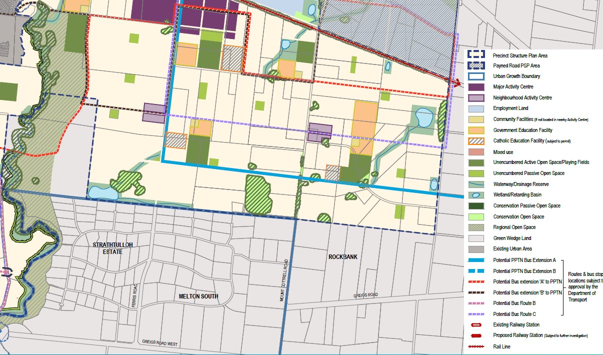 Strathtulloh Public Transport & Future Redevelopment Map